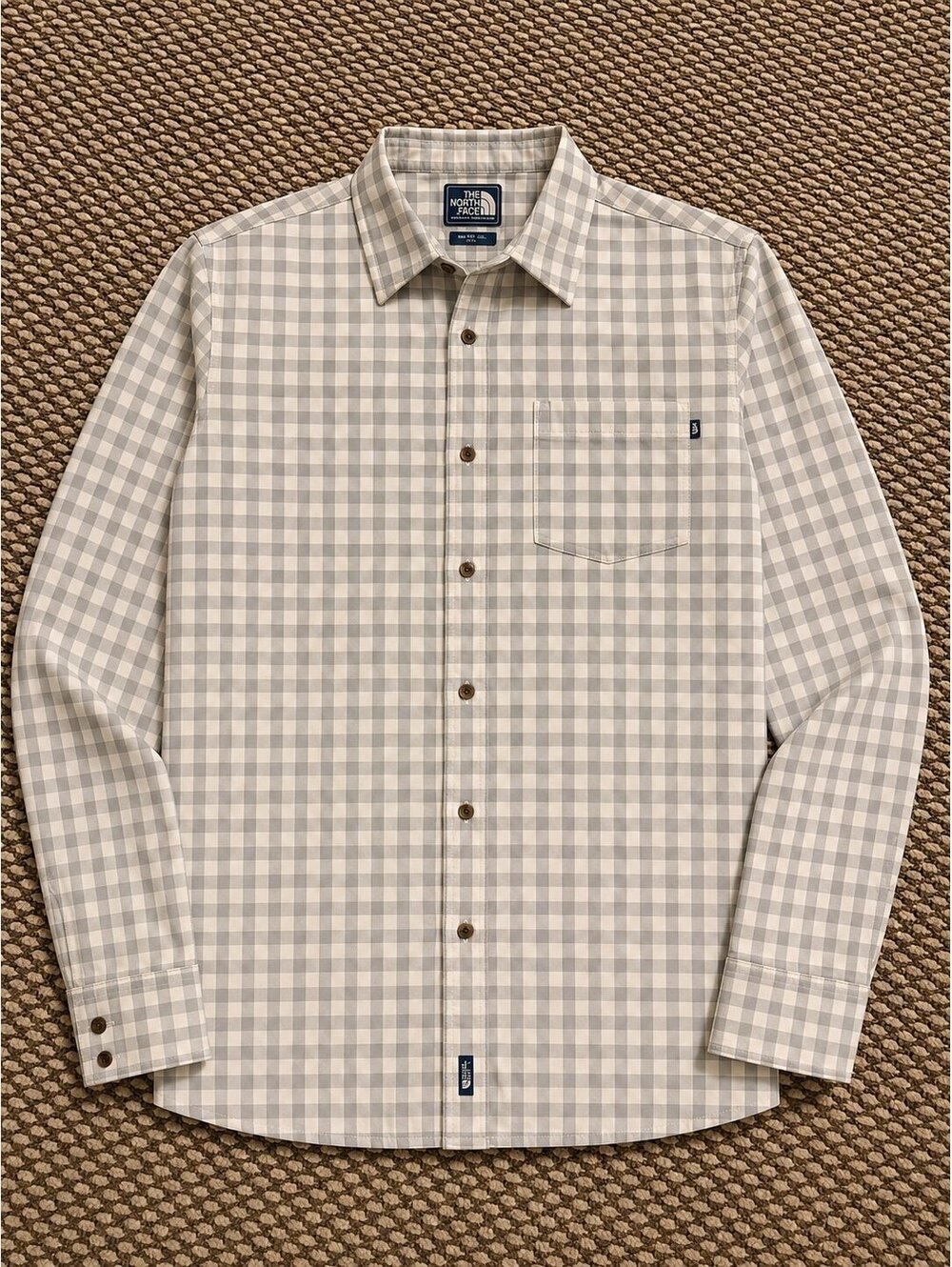 The North Face Men's Plaid Button-Front Shirt XL
